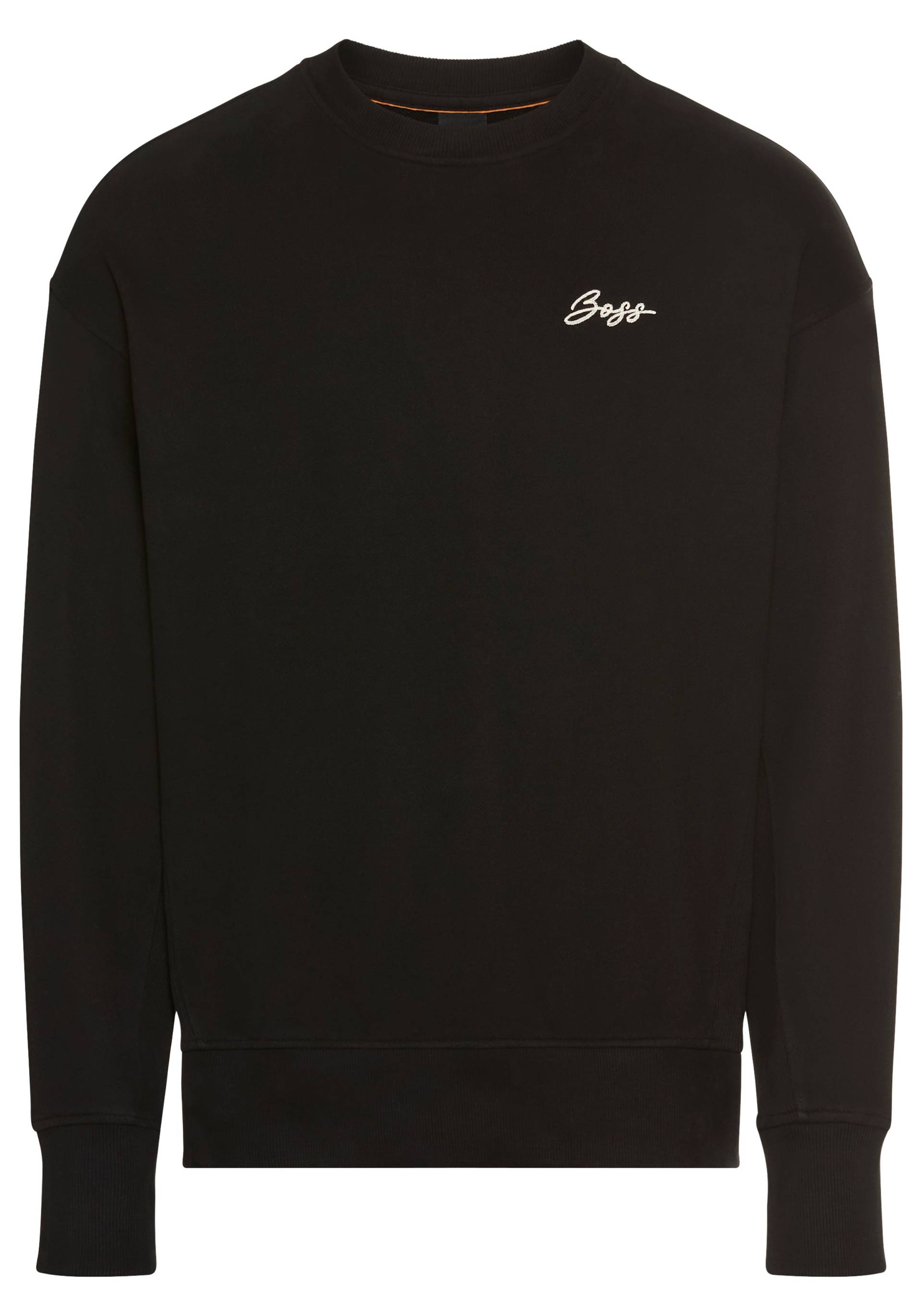 BOSS ORANGE Sweatshirt »C_Eteia_8«, mit Rippdetails, Logo BOSS ORANGE Sweatshirt »C_Eteia_8«, mit Rippdetails, Logo von Boss Orange