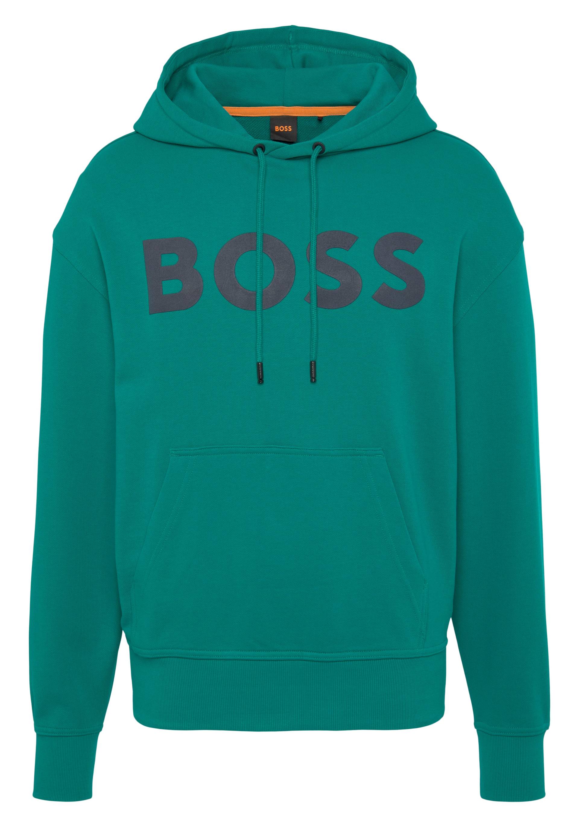 BOSS ORANGE Sweatshirt »WebasicHood«, mit grossem BOSS Print auf der Brust von Boss Orange