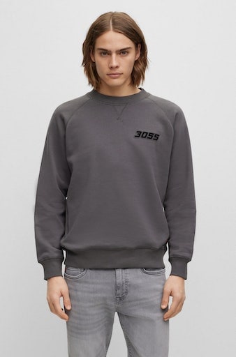 BOSS ORANGE Sweatshirt »Wereflective«, mit Markenlabel von Boss Orange