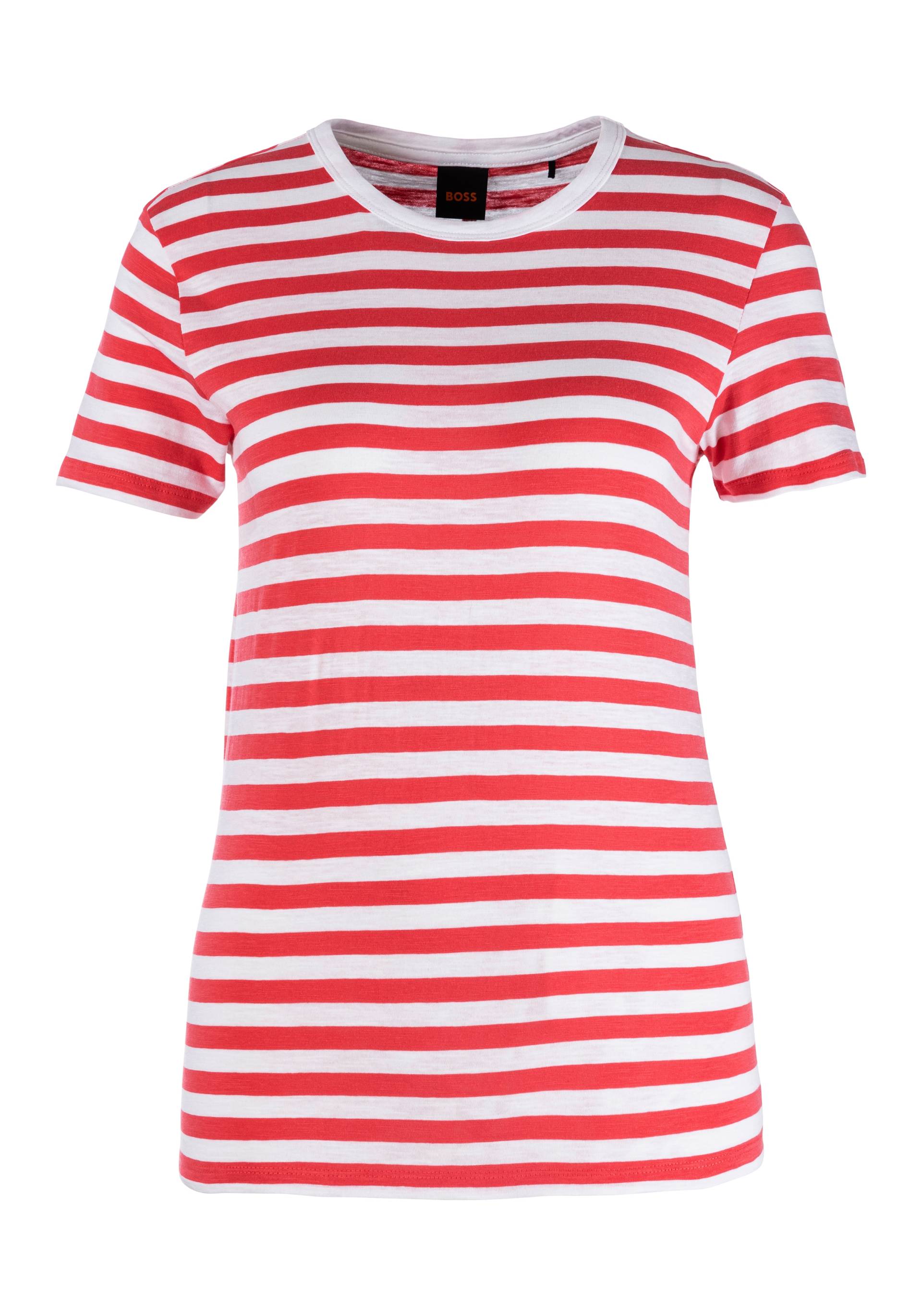 BOSS ORANGE T-Shirt »C_Esla_Striped«, Premium Damenmode, im gestreiften Design BOSS ORANGE T-Shirt »C_Esla_Striped«, Premium Damenmode, im gestreiften Design von Boss Orange