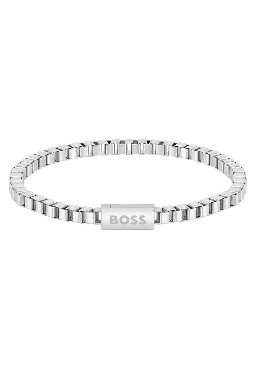 BOSS Armband »Schmuck Edelstahl Armschmuck Venezianer CHAIN FOR HIM« von Boss