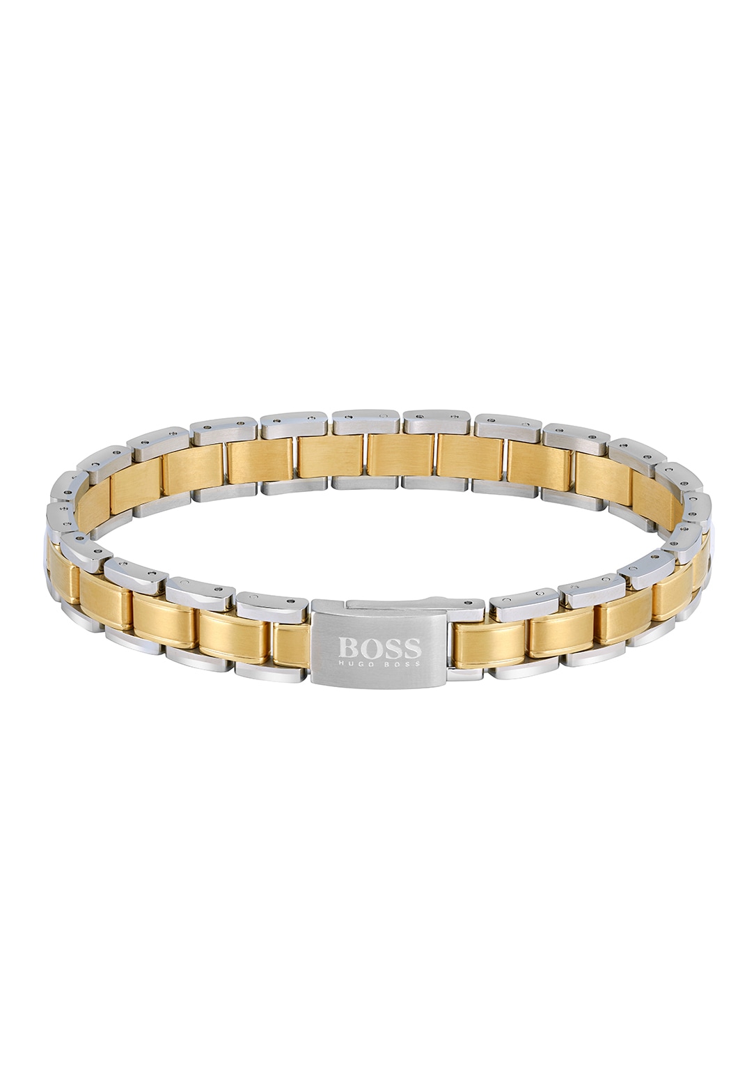 BOSS Armband »Schmuck Edelstahl Armschmuck Gliederkette METAL LINK« von Boss