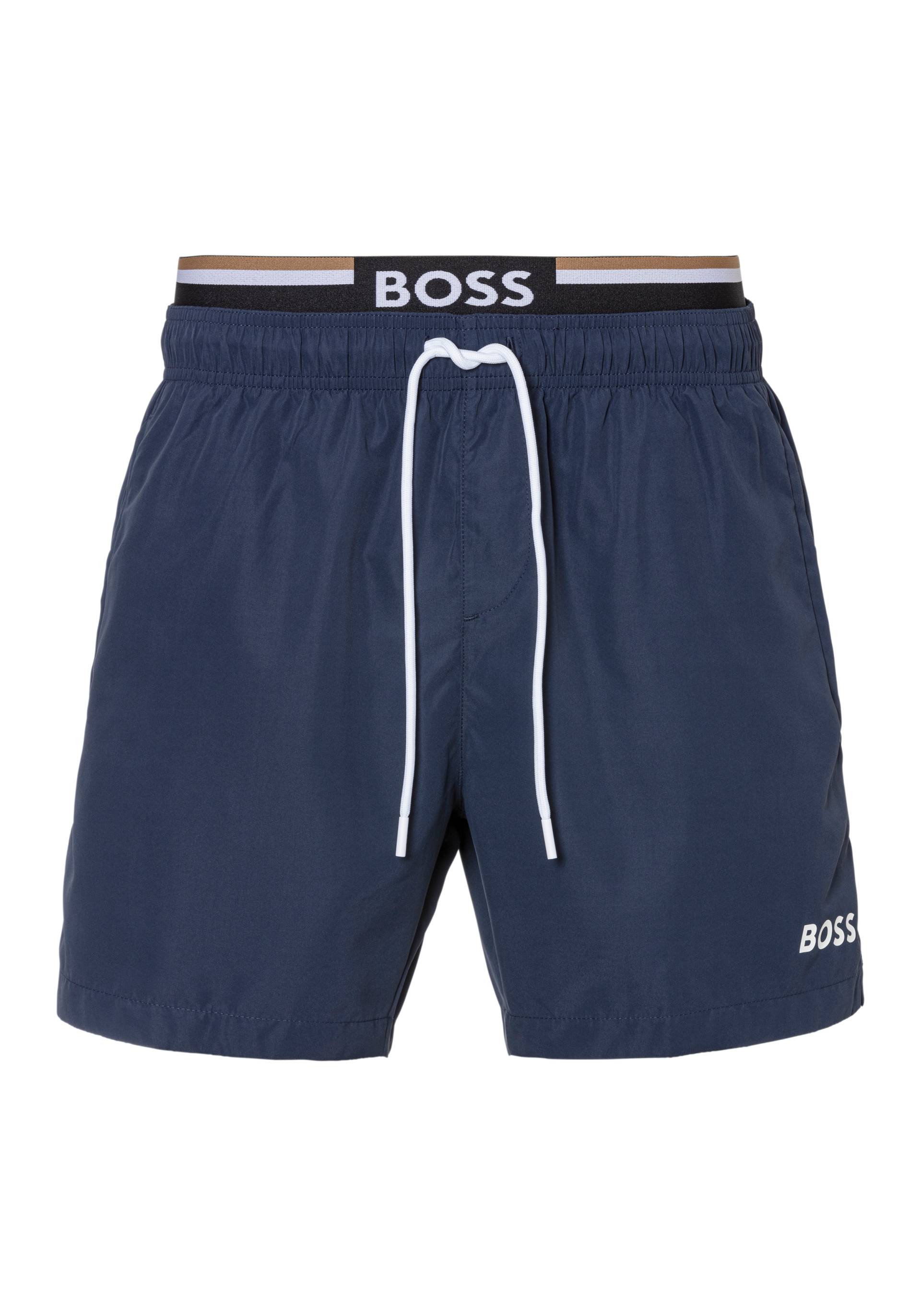 BOSS Badeshorts »Amur«, mit angesetztem Logobündchen von Boss