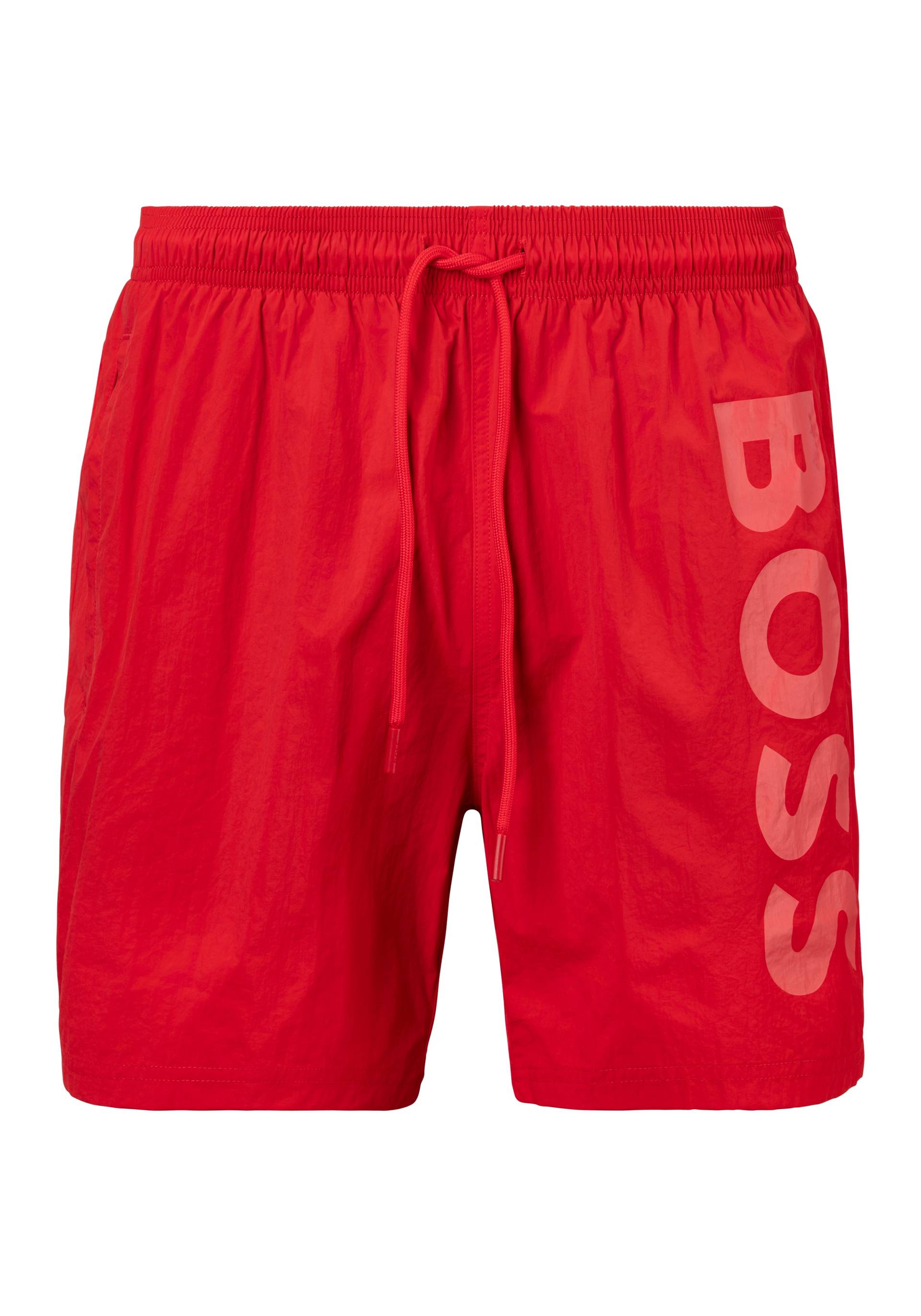 BOSS Badeshorts »Octopus«, mit kontrastfarbenem BOSS Logo-Schriftzug auf dem Bein von Boss