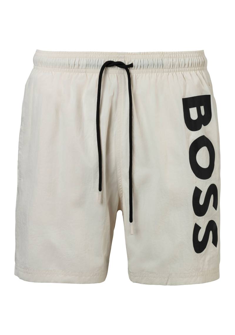 BOSS Badeshorts »Octopus«, mit kontrastfarbenem BOSS Logo-Schriftzug auf dem Bein von Boss