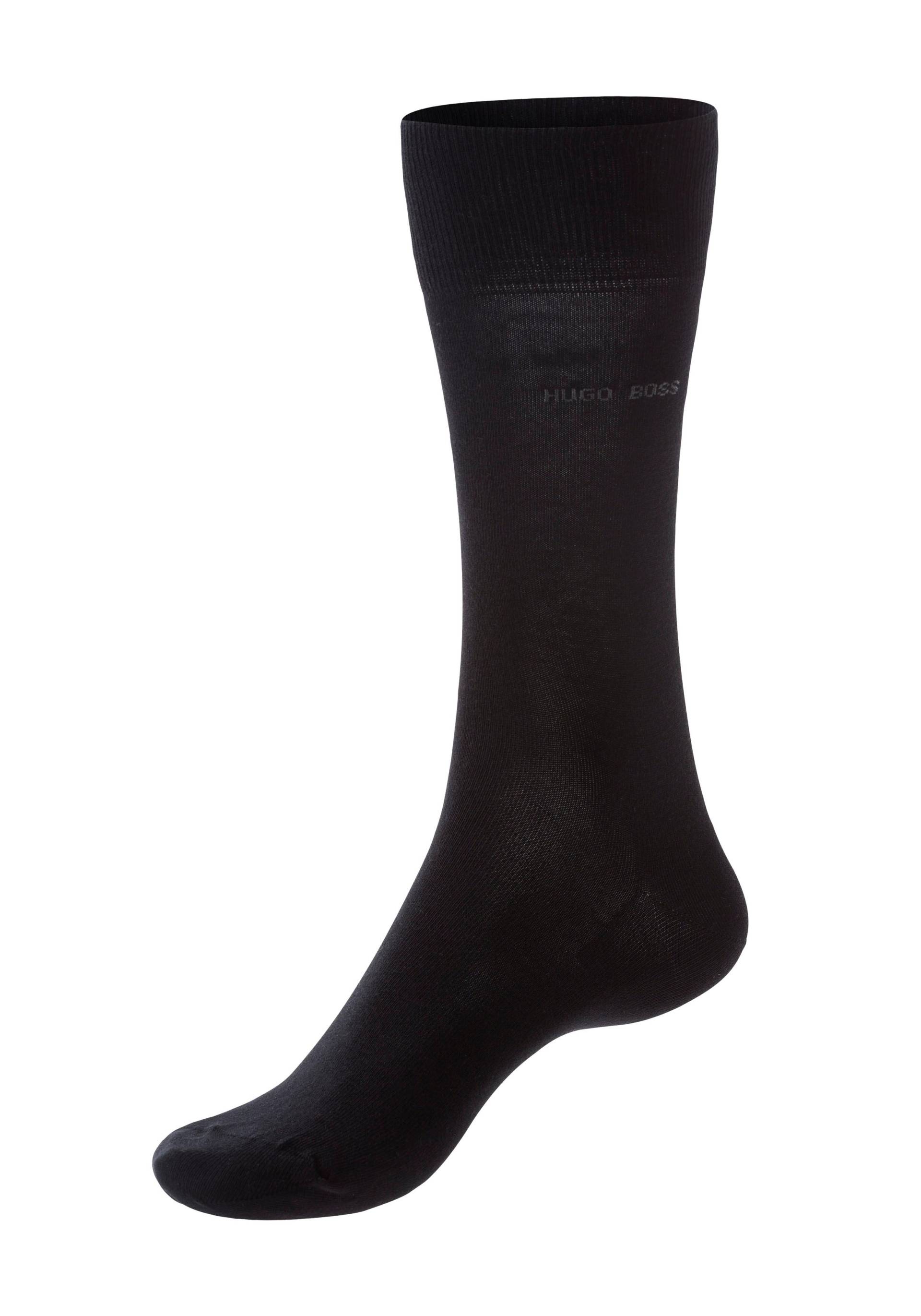 BOSS Basicsocken »Marc RS Uni«, mit eingesticktem Logoschriftzug von Boss