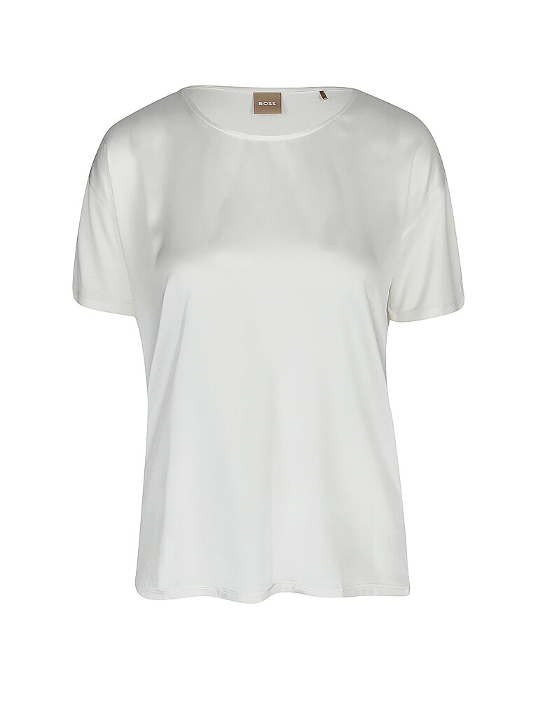 BOSS Blusenshirt ESANDY creme | L von Boss