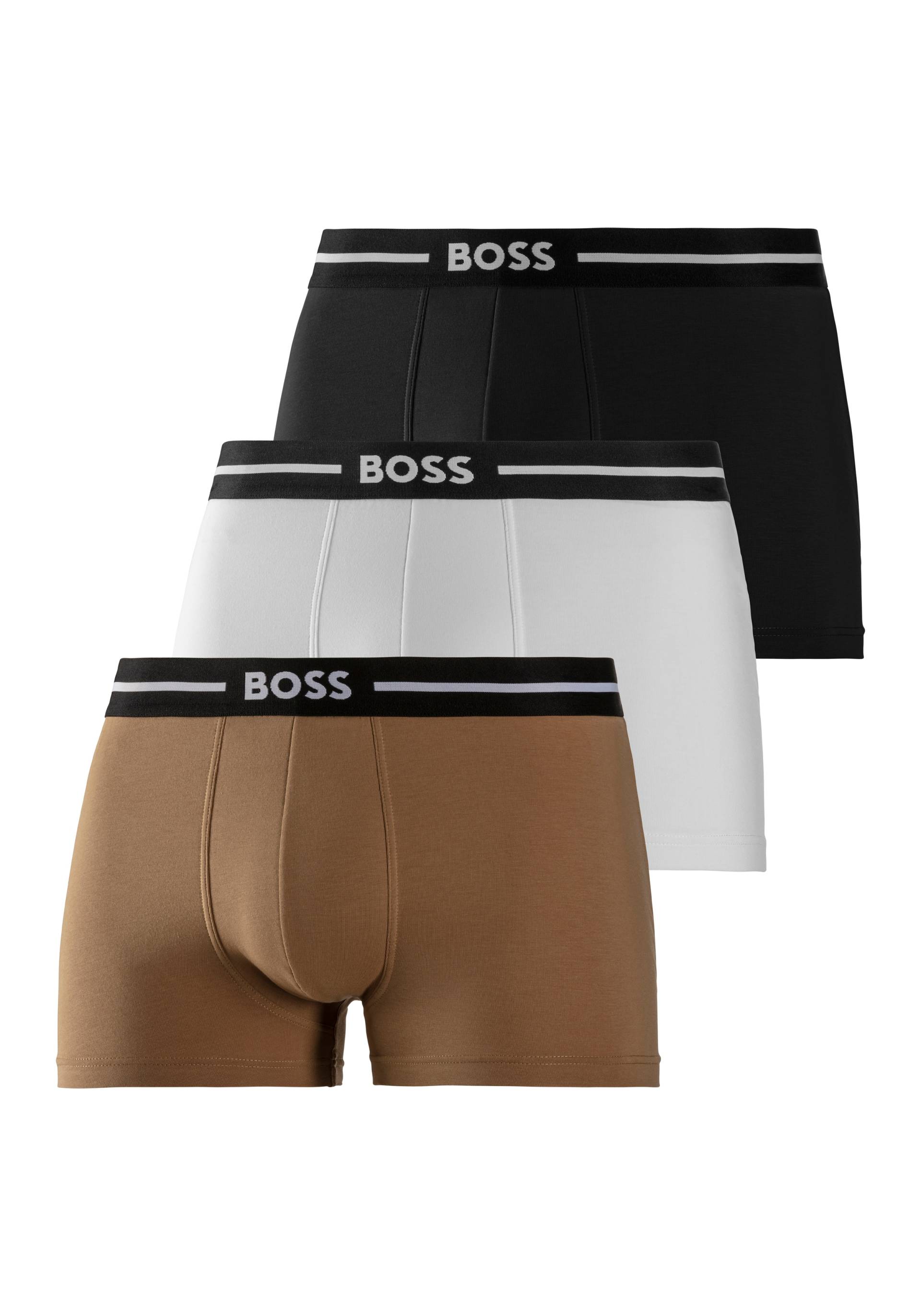 BOSS Boxer, (Packung, 3er-Pack), mit angenehm weichem Webbund von Boss