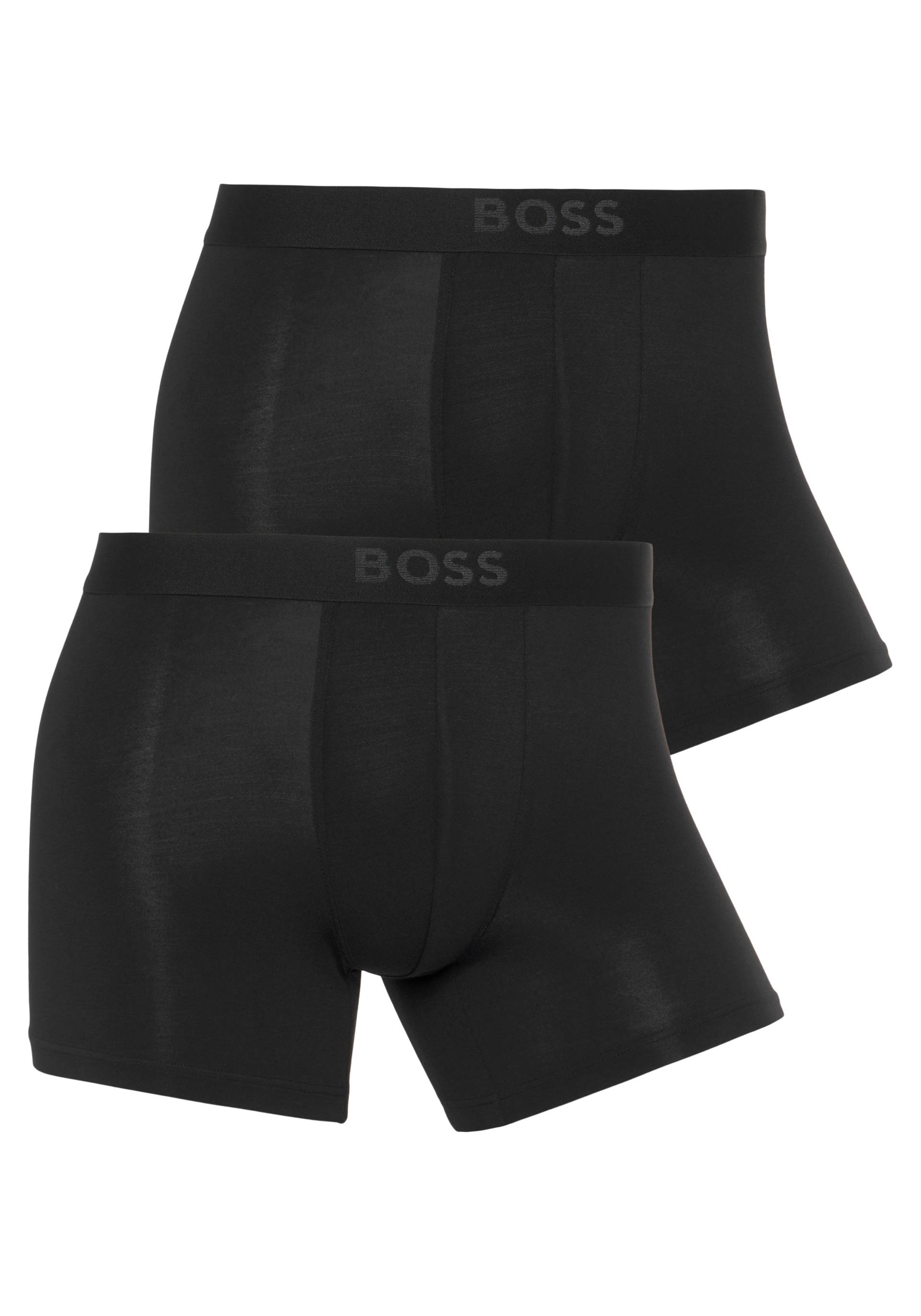 BOSS Boxer »BoxerBr 2P UltraSoft«, (Packung, 2 St., 2er Pack), mit tonalem BOSS Logo-Elastikbund von Boss