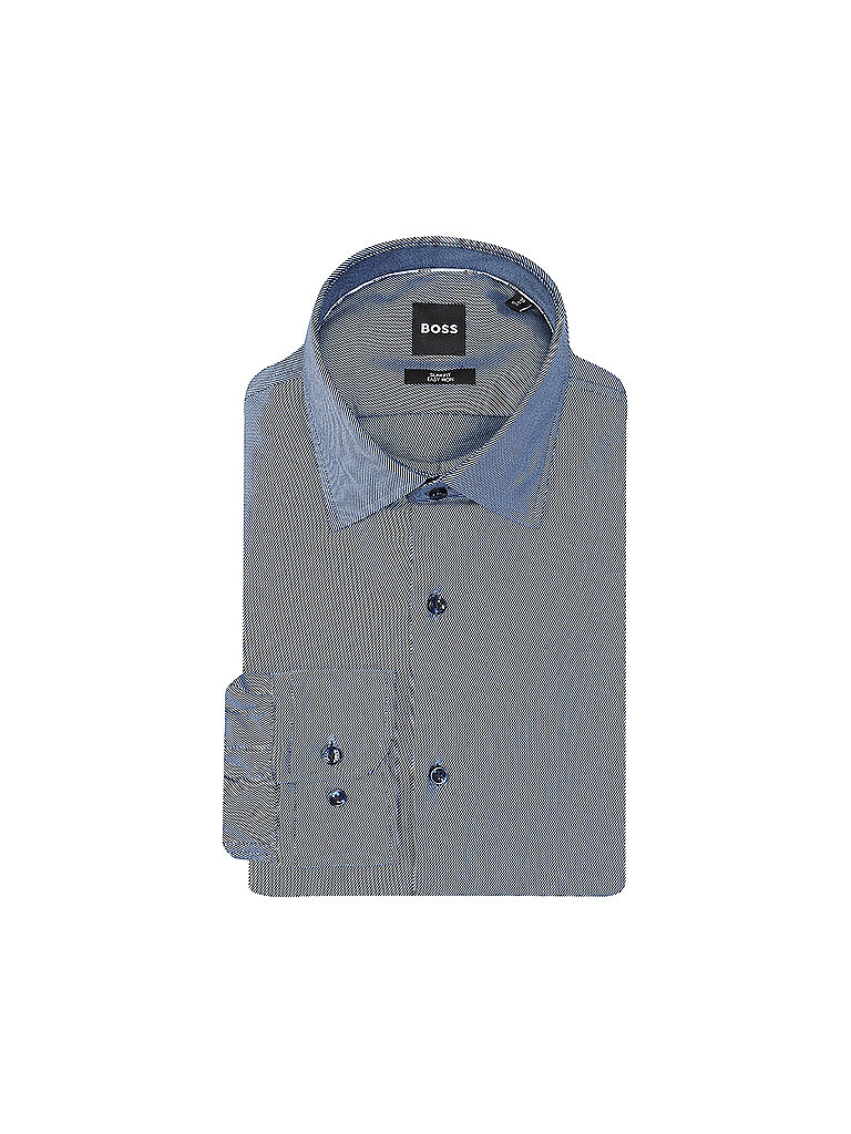 BOSS Business Hemd Slim Fit HANK  blau | 37 von Boss