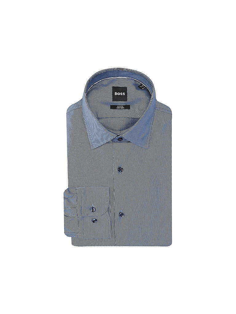 BOSS Business Hemd Slim Fit HANK  blau | 40 von Boss