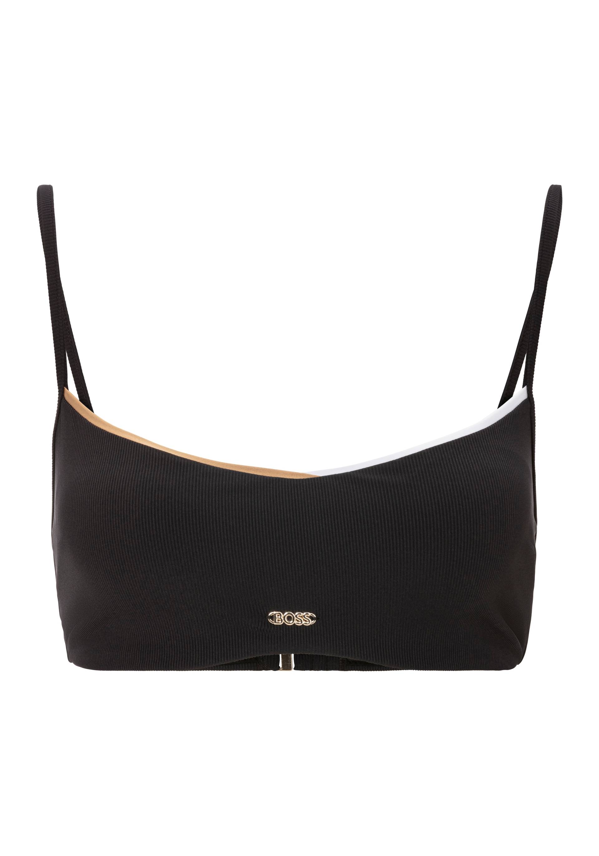 BOSS Bustier-Bikini-Top »BIANCA BRALETTE«, mit Kontrastdetails von Boss