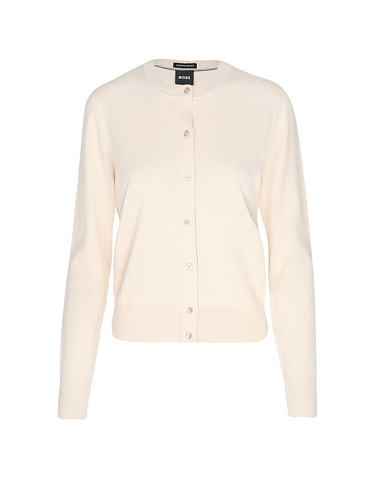 BOSS Cardigan FADENASI beige | M von Boss