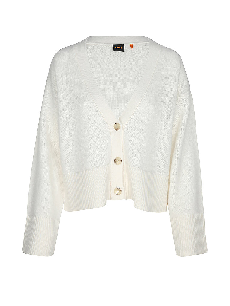 BOSS Cardigan FONDINA creme | L von Boss