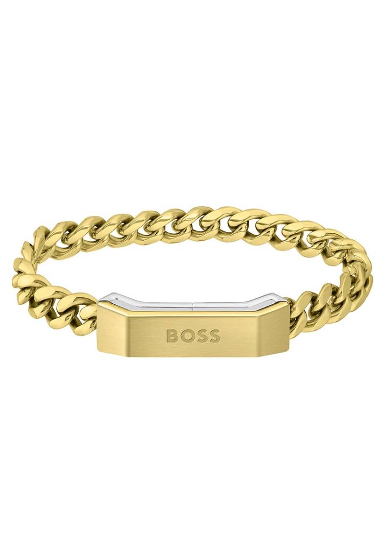 BOSS Armband »Schmuck Edelstahl Armschmuck Panzerkette CARTER« von Boss