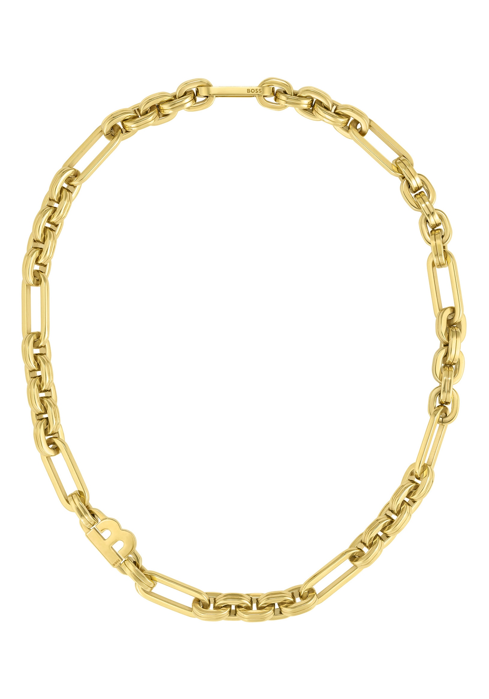 BOSS Kette ohne Anhänger »Schmuck Edelstahl Halsschmuck Ankerkette HAILEY« BOSS Kette ohne Anhänger »Schmuck Edelstahl Halsschmuck Ankerkette HAILEY« von Boss