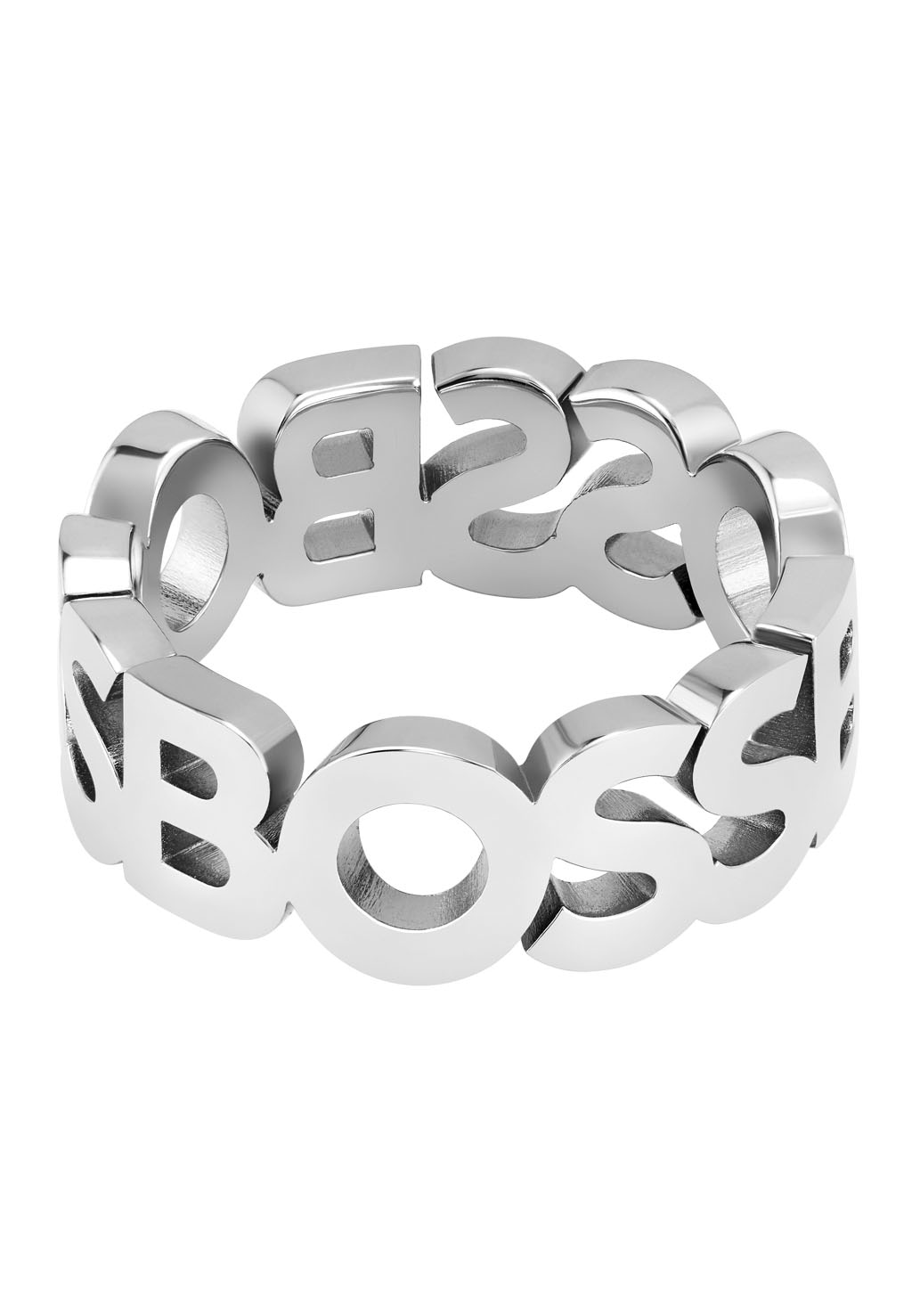 BOSS Fingerring »Schmuck Edelstahl Fingerring Herrenring KASSY« von Boss