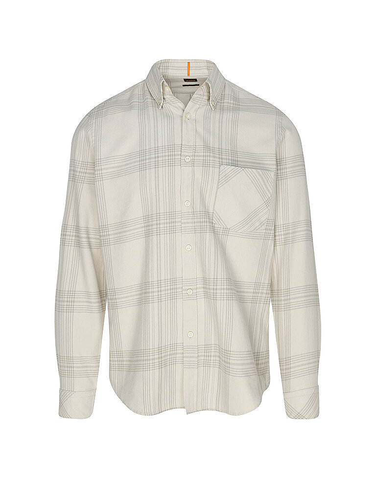 BOSS Flanellhemd RICKERT_M beige | M BOSS Flanellhemd RICKERT_M beige | M von Boss