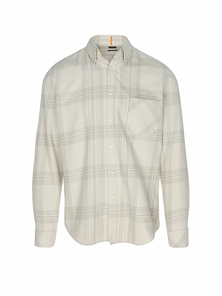 BOSS Flanellhemd RICKERT_M beige | XXL BOSS Flanellhemd RICKERT_M beige | XXL von Boss