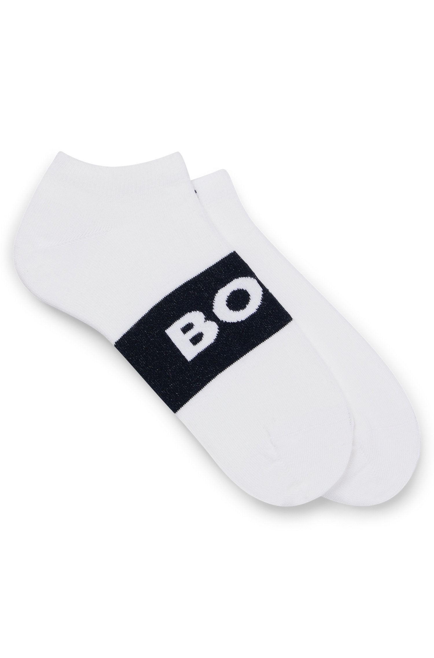 BOSS Freizeitsocken »2P AS Logo Col CC«, (Packung, 2 Paar, 2er), mit Logoschriftzug von Boss