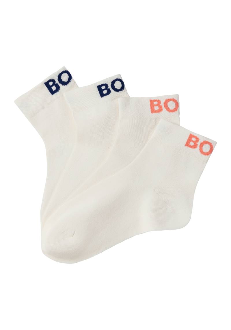 BOSS Freizeitsocken »2P SH Logo CC W«, (Packung, 2 Paar, 2er), mit eingestricktem BOSS Logoschriftzug von Boss