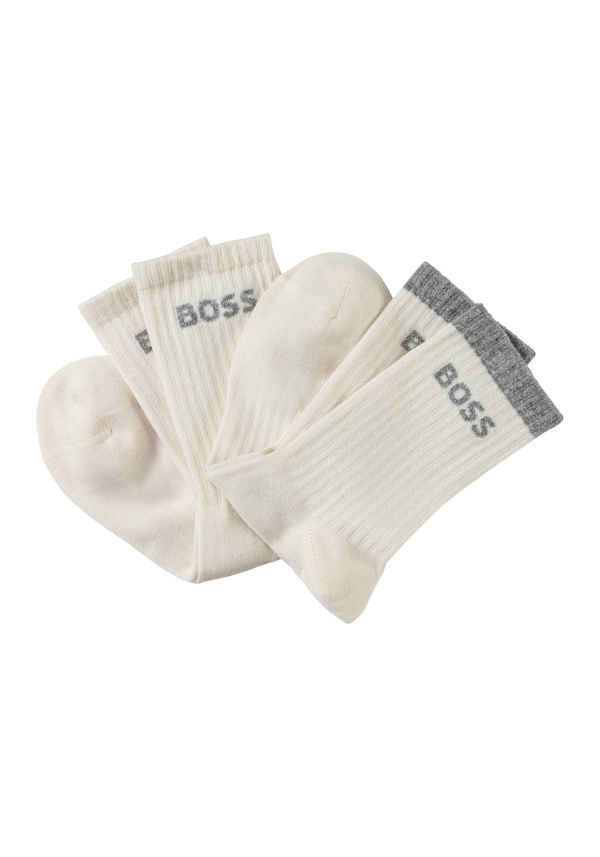 BOSS Freizeitsocken »2PQS Gift Lurex CC W«, (2 Paar) von Boss