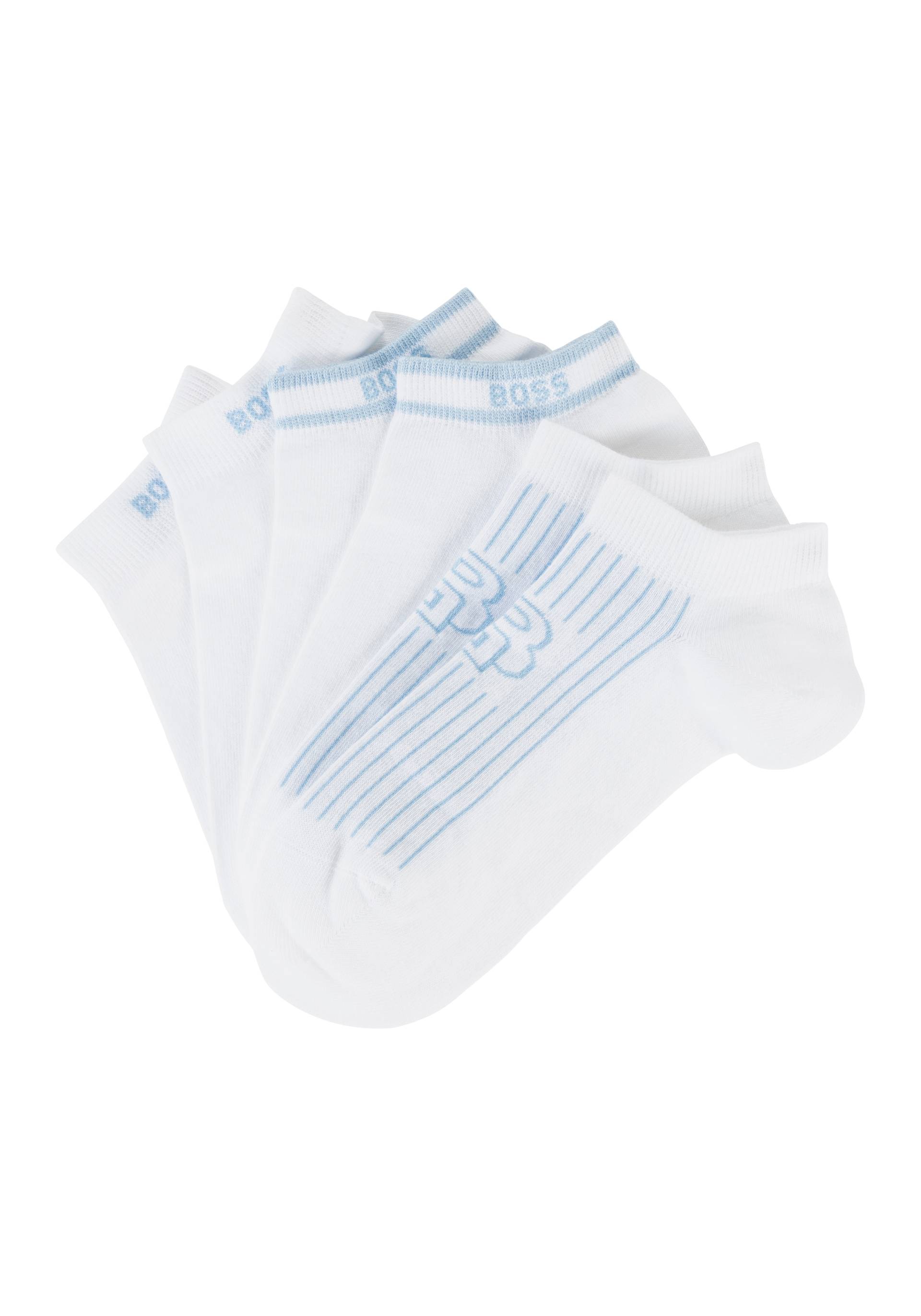 BOSS Freizeitsocken »3P AS Pinstripe CC«, (Packung, 3 Paar, 3er), mit BOSS Schriftzug von Boss