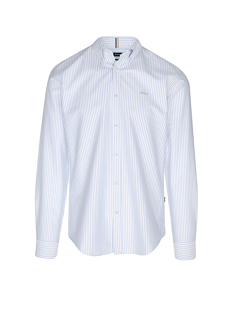 BOSS Hemd Slim Fit H-ROAN hellblau | L von Boss