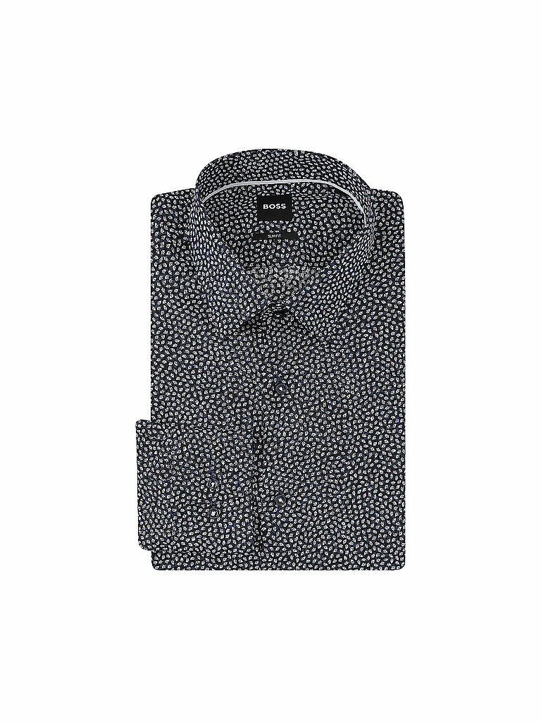 BOSS Hemd Slim Fit  dunkelblau | 38 von Boss