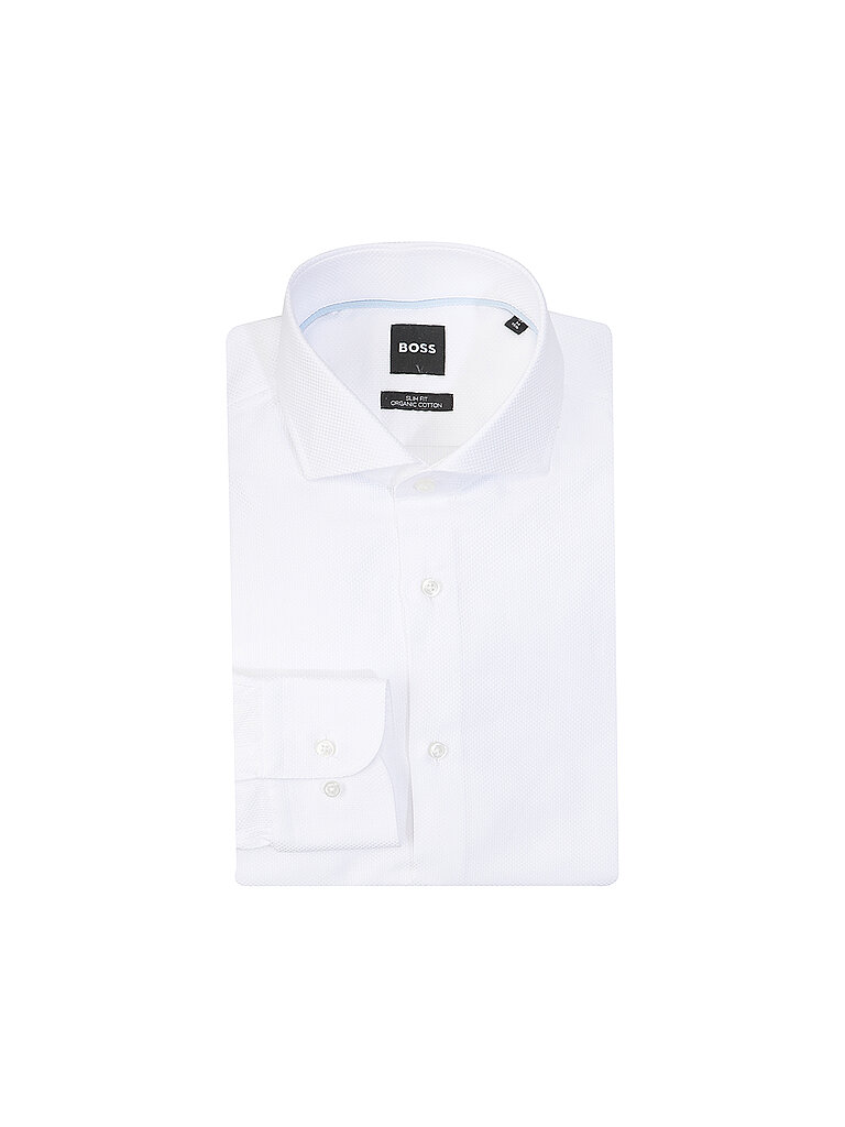 BOSS Hemd Slim Fit  weiss | 38 von Boss