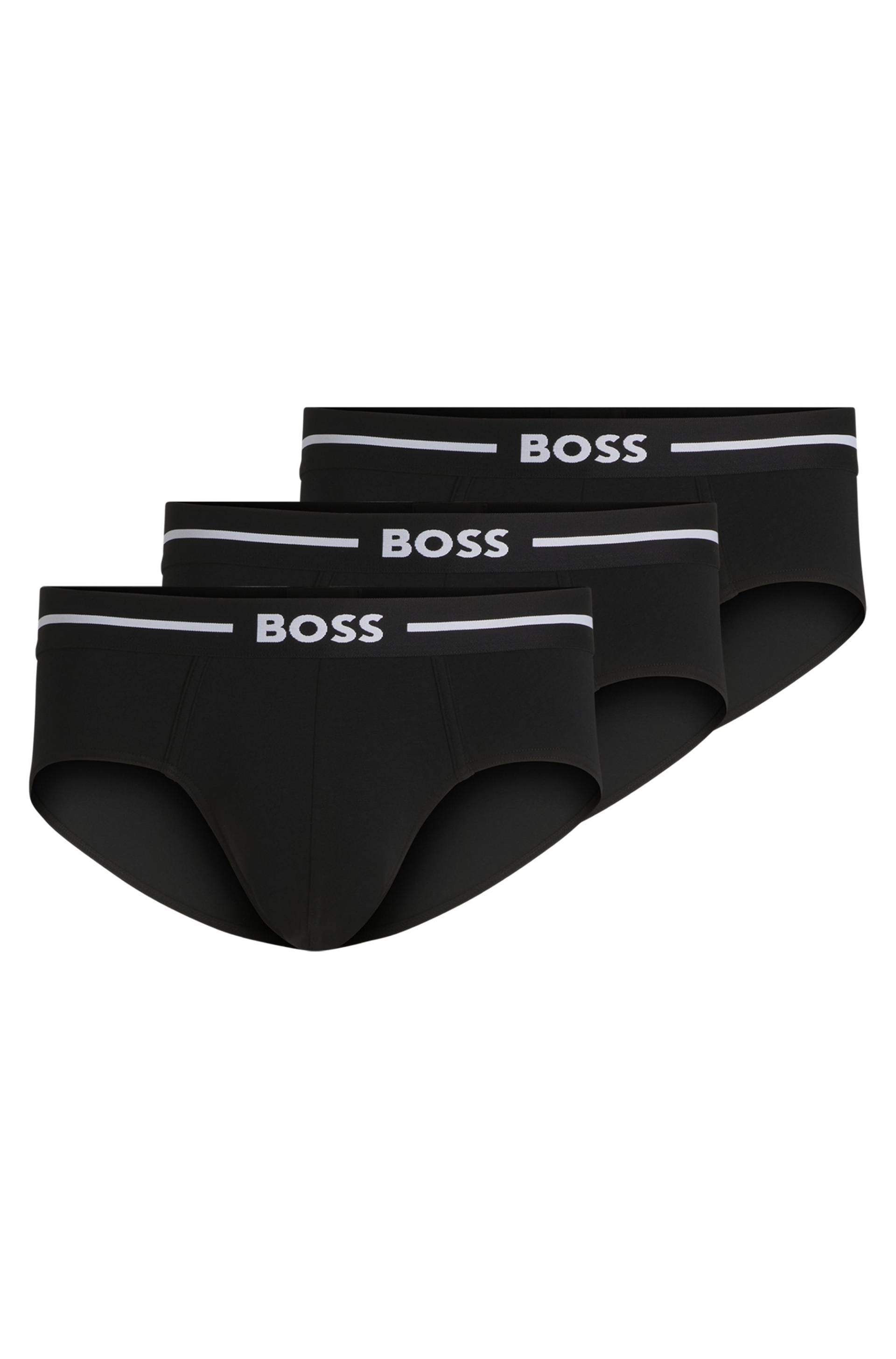 BOSS Hipster »HipBr 3P Bold«, (Packung, 3er), mit BOSS Black Markenlabel von Boss