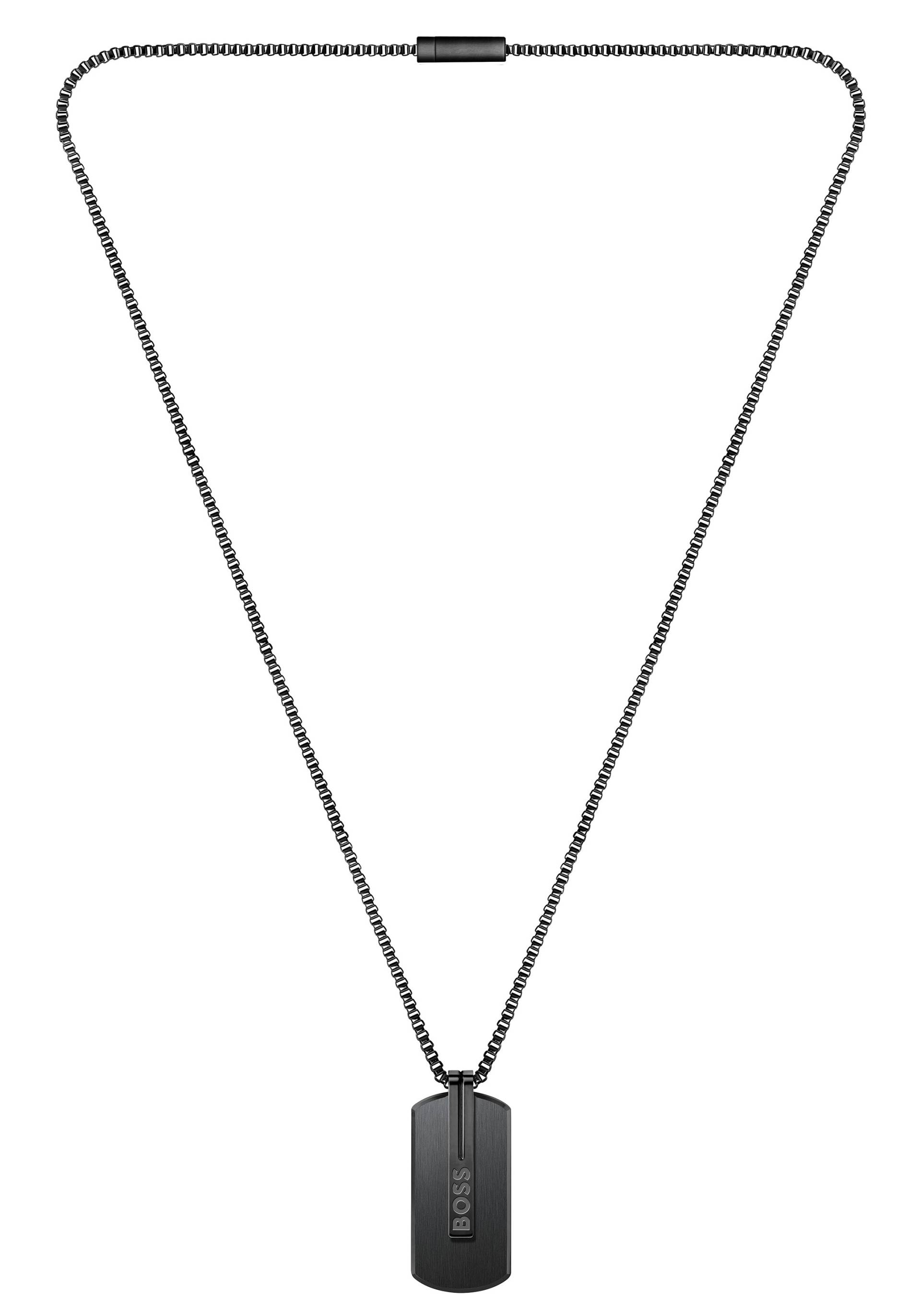 BOSS Kette mit Anhänger »Schmuck Edelstahl Halsschmuck Venezianerkette ORLADO« BOSS Kette mit Anhänger »Schmuck Edelstahl Halsschmuck Venezianerkette ORLADO« von Boss