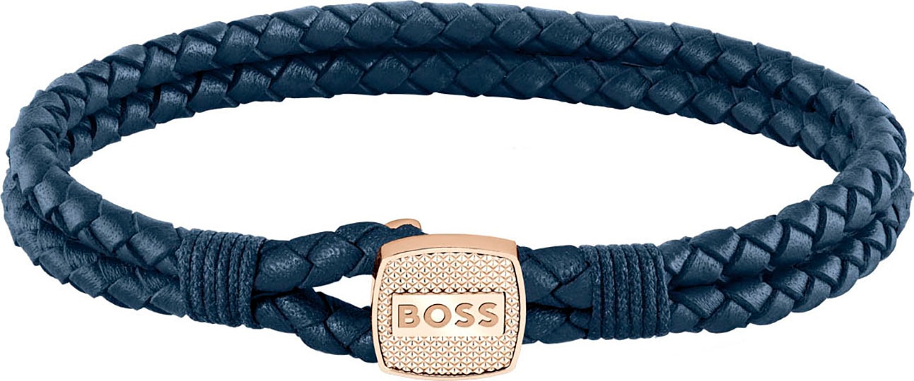 BOSS Lederarmband »SEAL, 1580667M, 1580668M« BOSS Lederarmband »SEAL, 1580667M, 1580668M« von Boss