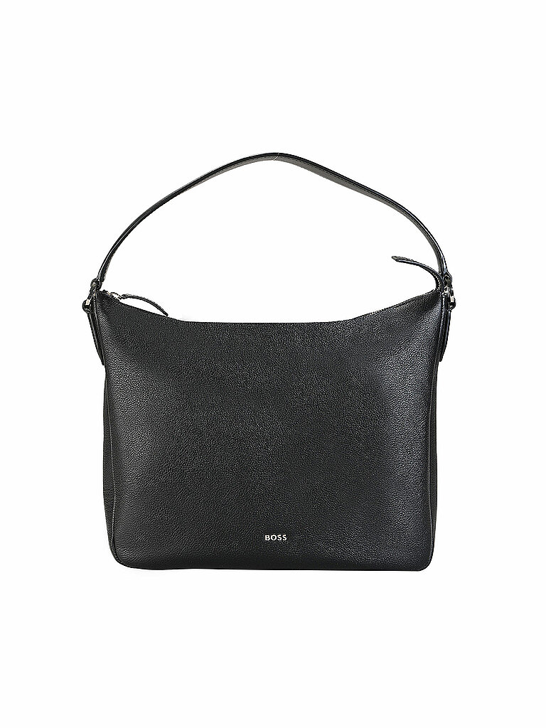 BOSS Ledertasche - Hobo Bag ALYCE Medium schwarz BOSS Ledertasche - Hobo Bag ALYCE Medium schwarz von Boss