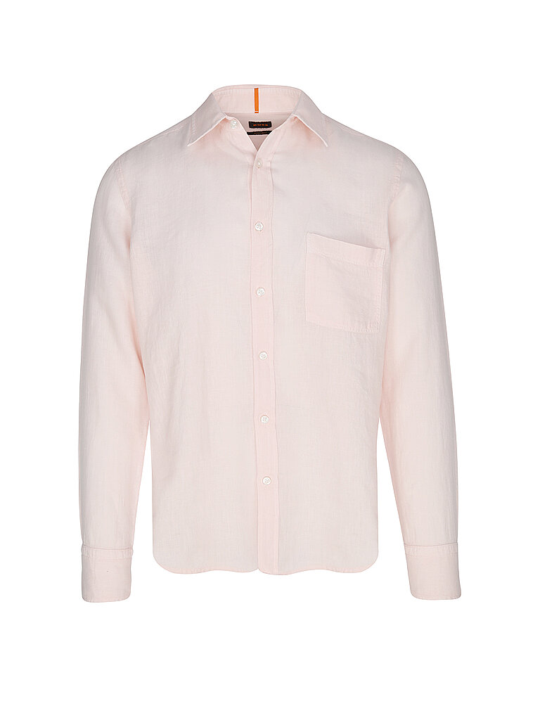 BOSS Leinenhemd Regular Fit RELEGANT rosa | L BOSS Leinenhemd Regular Fit RELEGANT rosa | L von Boss