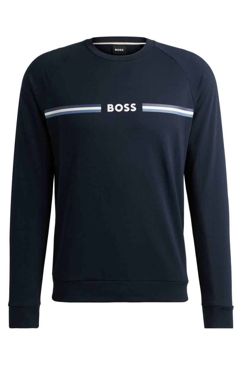 BOSS Longsweatshirt, mit Raglanärmeln von Boss