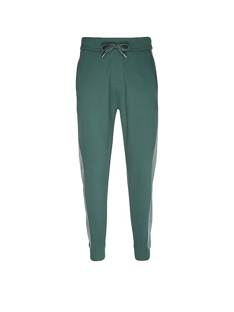 BOSS Loungewear Jogginghose dunkelgrün | L von Boss