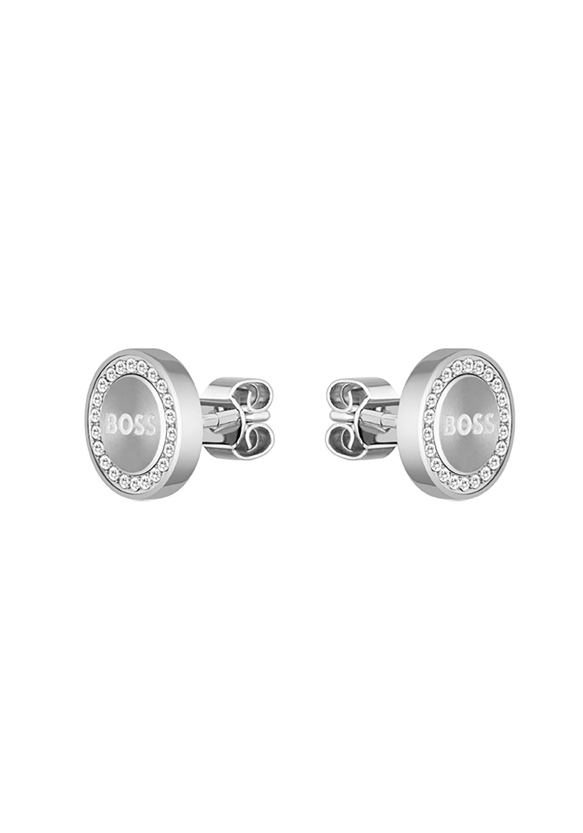 BOSS Paar Ohrstecker »IONA, 1580557, 1580558«, mit Glasstein BOSS Paar Ohrstecker »IONA, 1580557, 1580558«, mit Glasstein von Boss