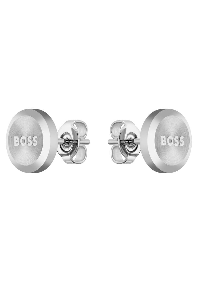 BOSS Paar Ohrstecker »Schmuck Edelstahl Ohrschmuck Ohrringe YANN« von Boss