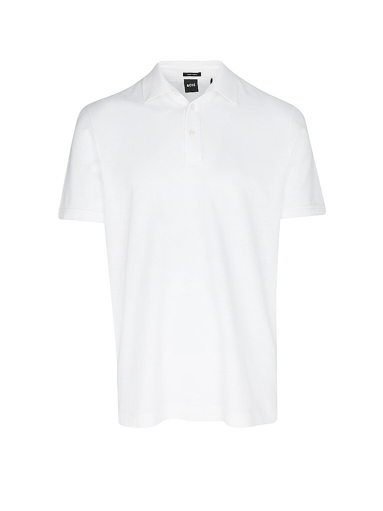 BOSS Poloshirt H-PRESS weiss | L von Boss