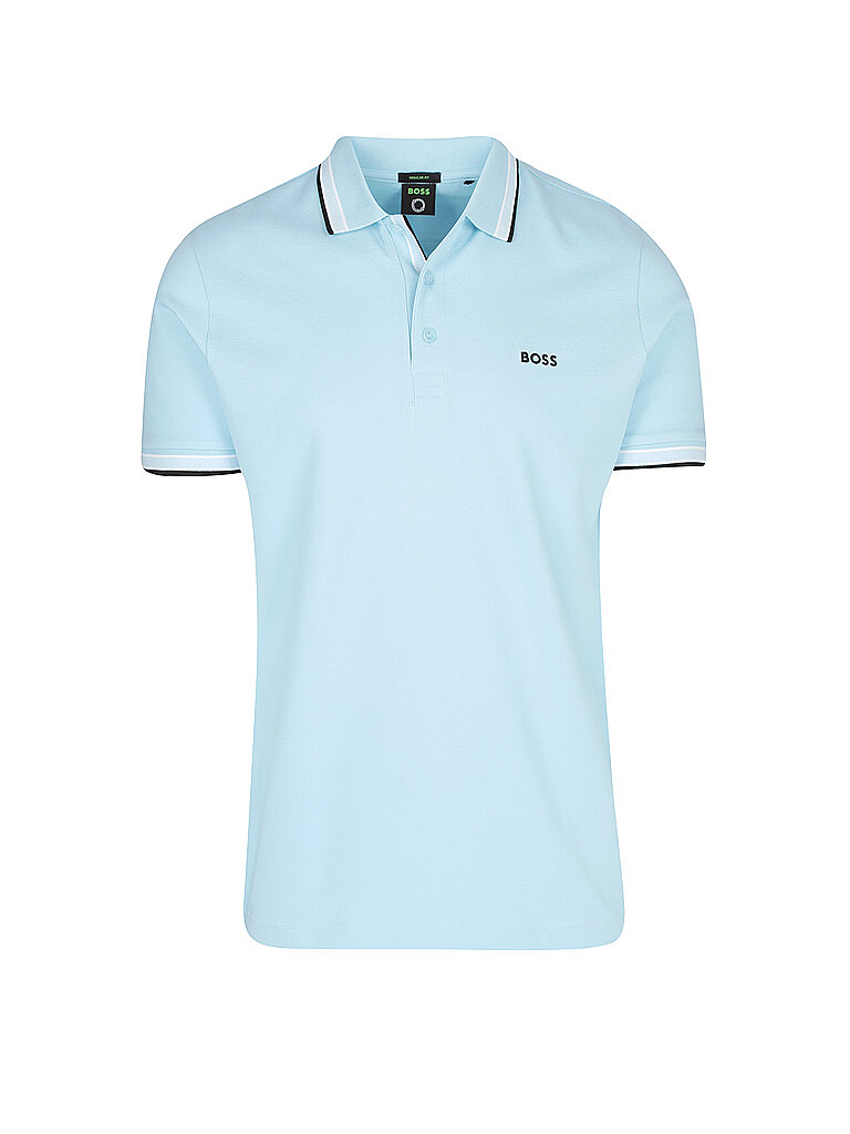 BOSS Poloshirt Modern Fit PADDY hellblau | L von Boss