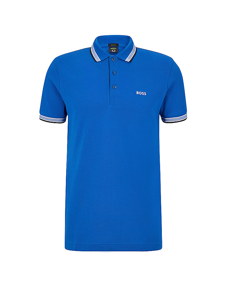 BOSS Poloshirt Modern Fit Paddy blau | M von Boss