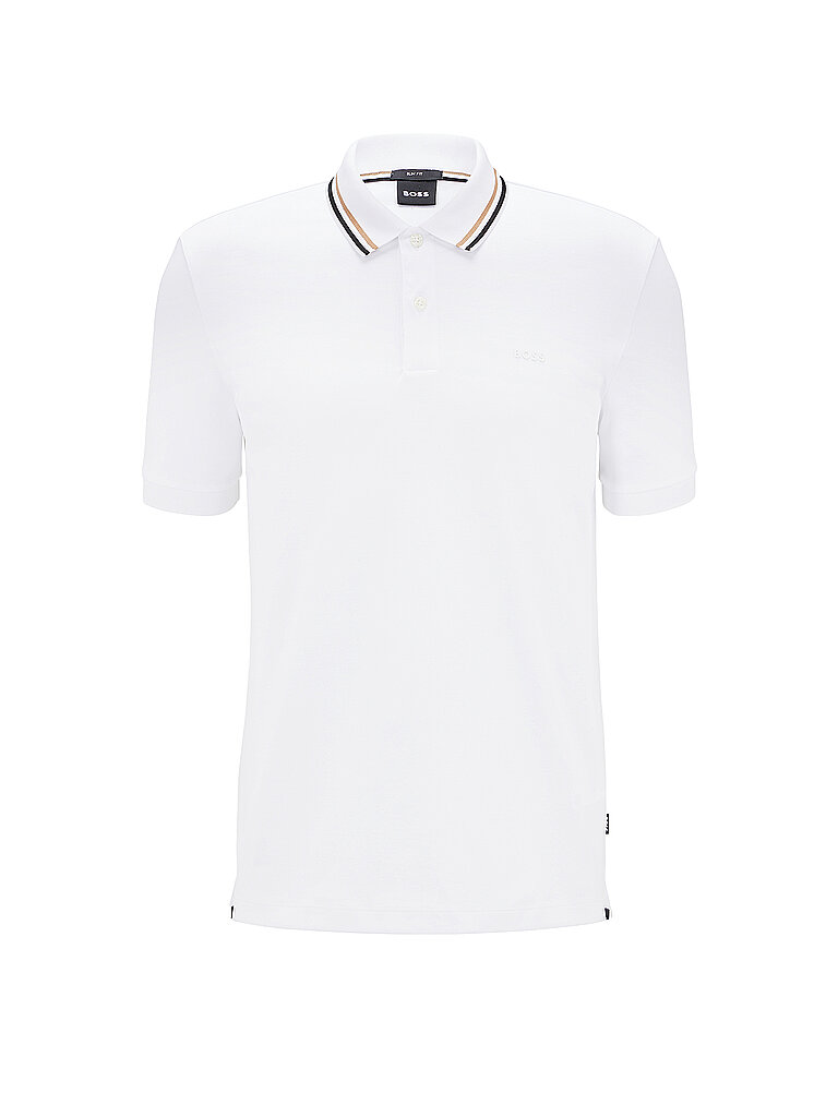 BOSS Poloshirt PENROSE weiss | L von Boss