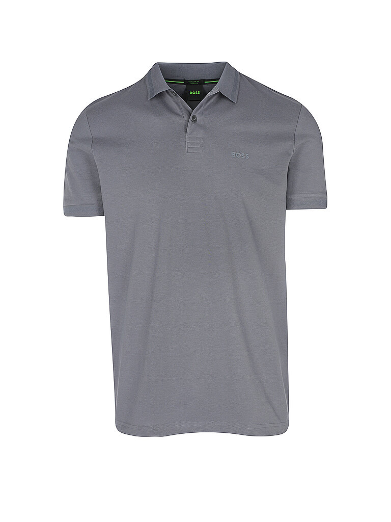 BOSS Poloshirt PIO grau | M von Boss