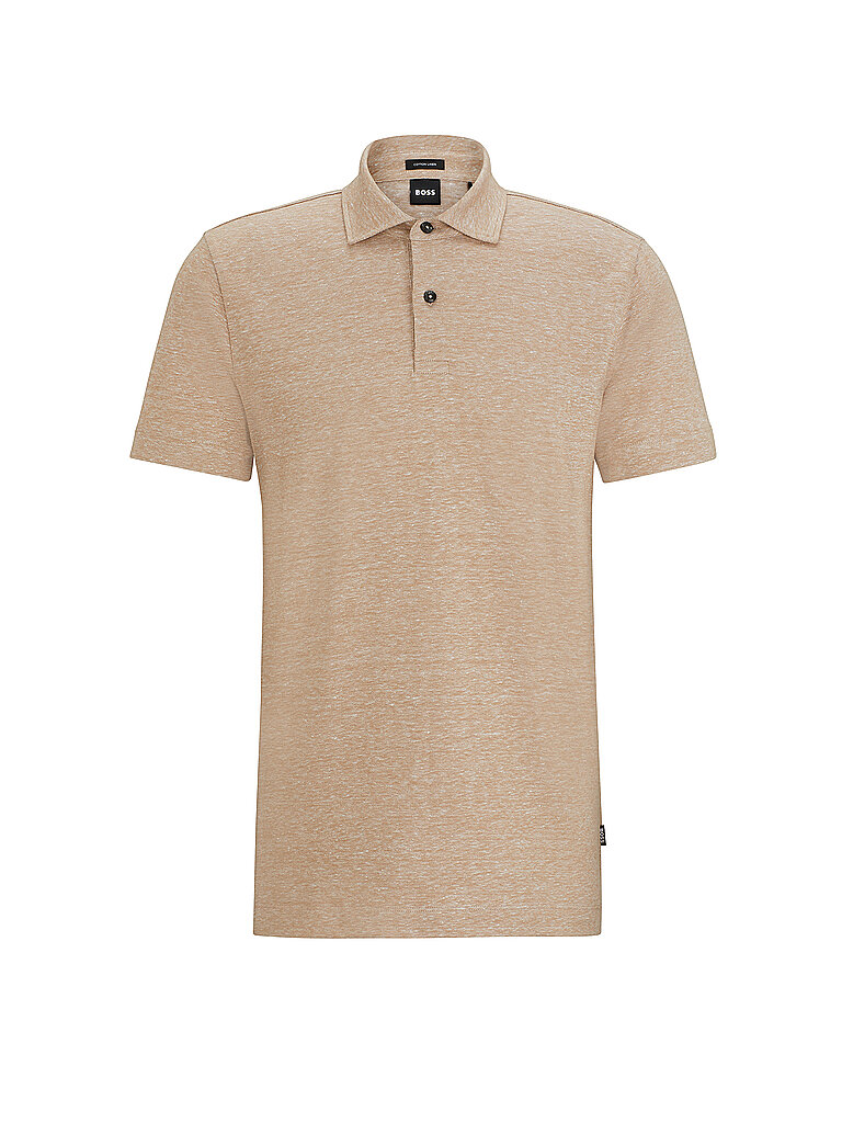 BOSS Poloshirt Regular FIt PRESS beige | L von Boss