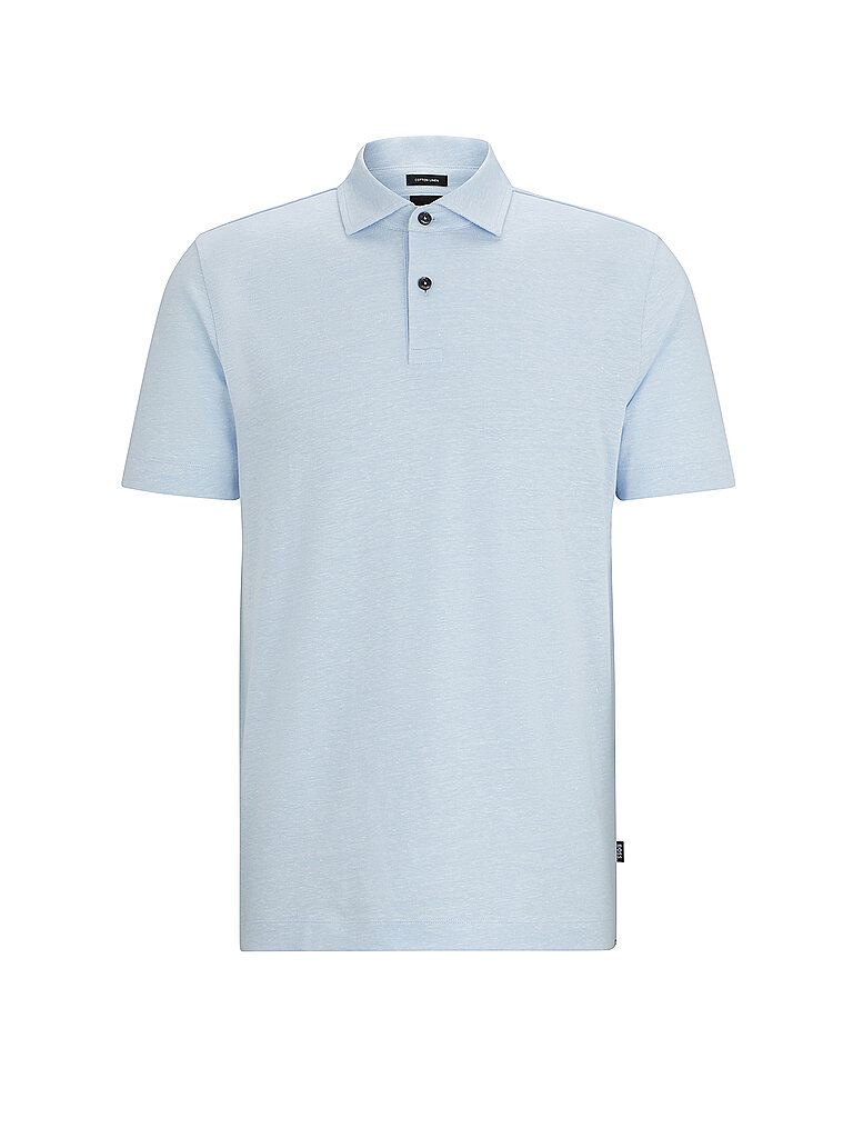 BOSS Poloshirt Regular FIt PRESS hellblau | L von Boss