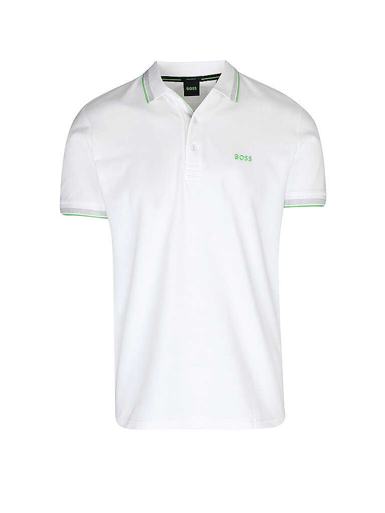 BOSS Poloshirt Regular Fit PADDY weiss | XXXL von Boss