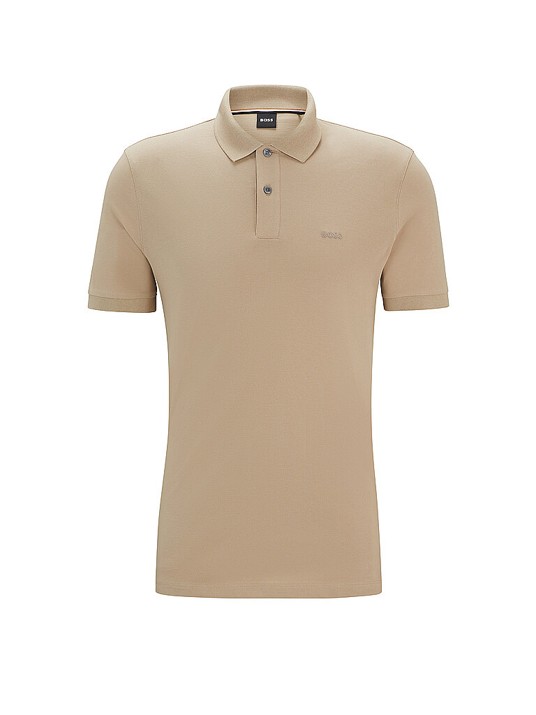 BOSS Poloshirt Regular Fit PALLAS beige | XXXL von Boss