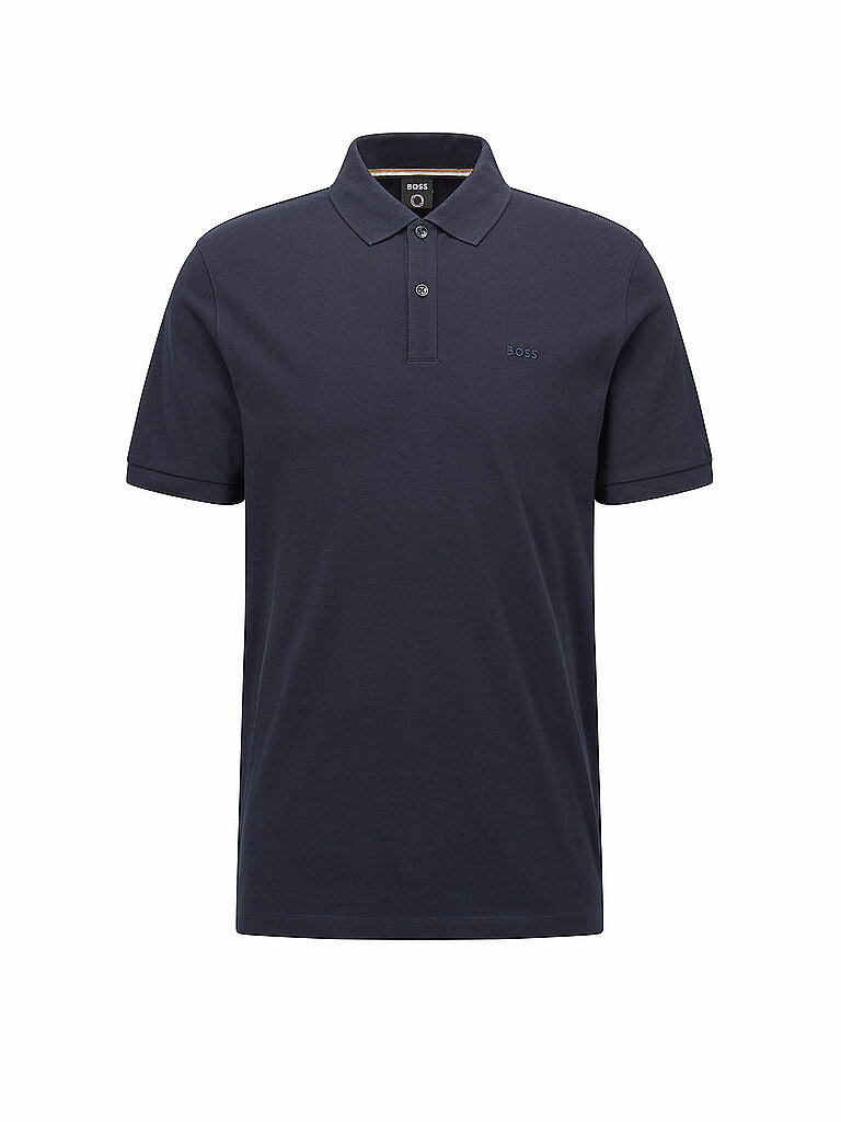 BOSS Poloshirt Regular Fit PALLAS dunkelblau | L von Boss