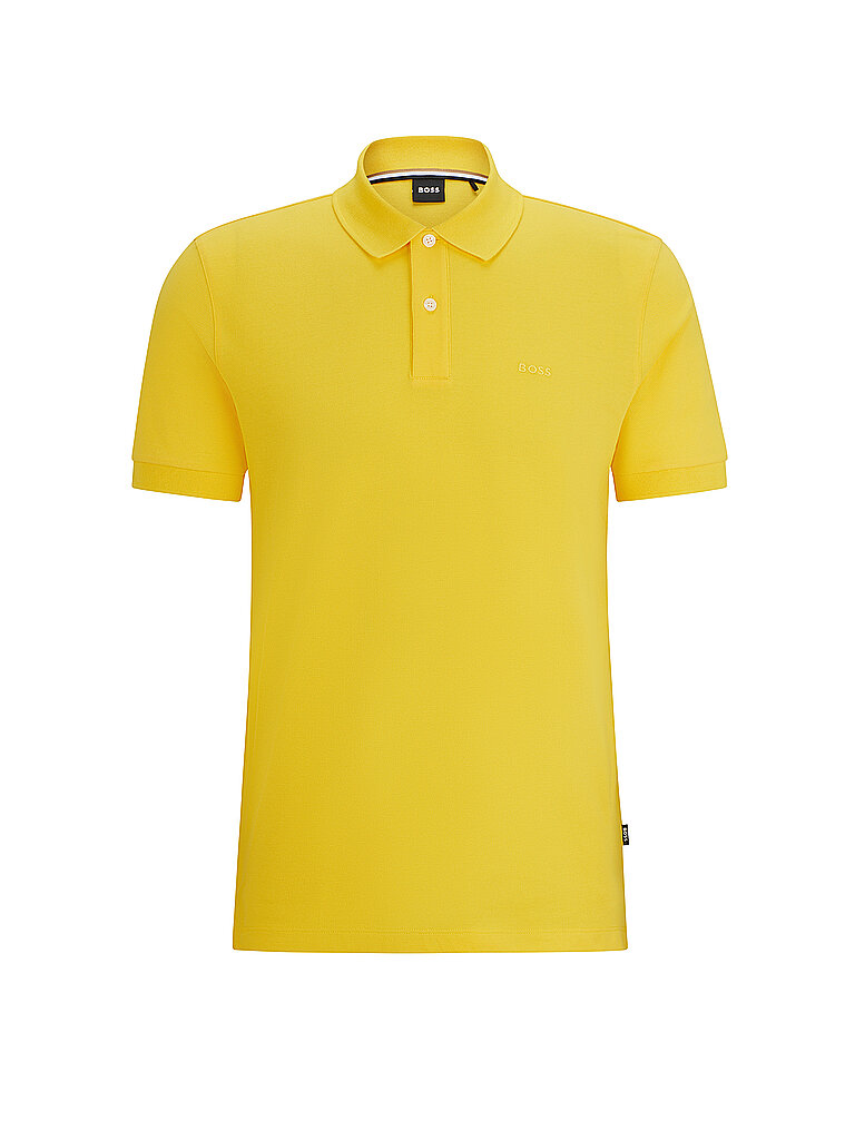 BOSS Poloshirt Regular Fit PALLAS gelb | L von Boss